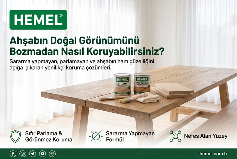 Ahşabın Doğal Görünümünü Bozmadan Nasıl Koruyabilirsiniz?