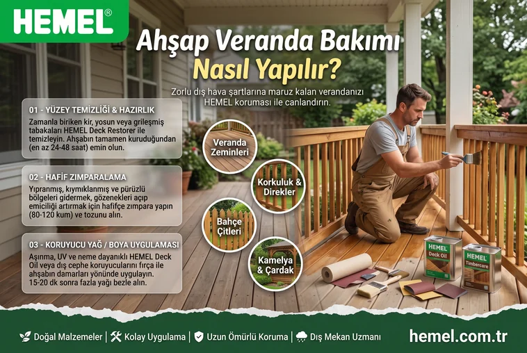 Ahşap Veranda Bakımı Nasıl Yapılır?