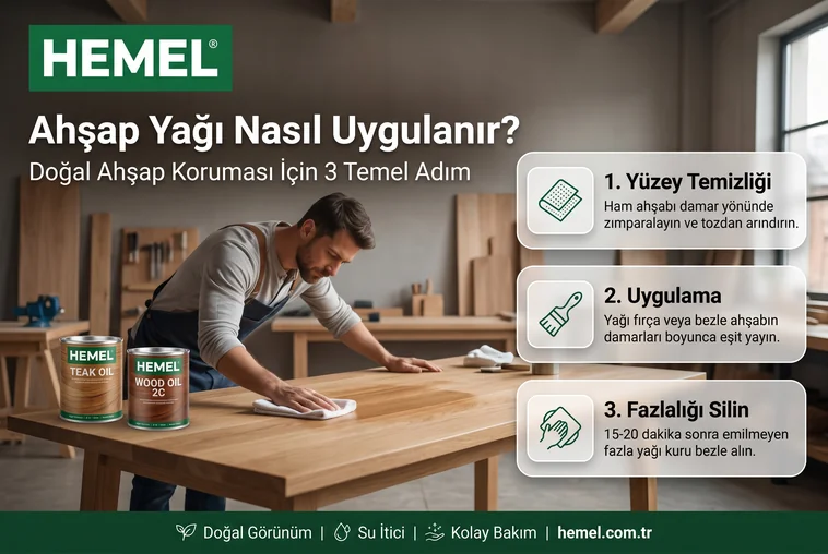 Ahşap Yağı Nasıl Uygulanır?