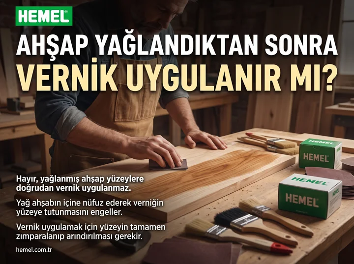 Ahşap Yağlandıktan Sonra Vernik Uygulanır mı?