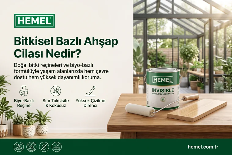 Bitkisel Bazlı Ahşap Cilası Nedir?