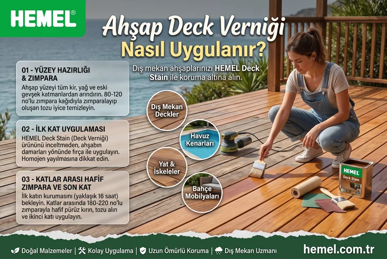 Deck Verniği Nasıl Uygulanır?