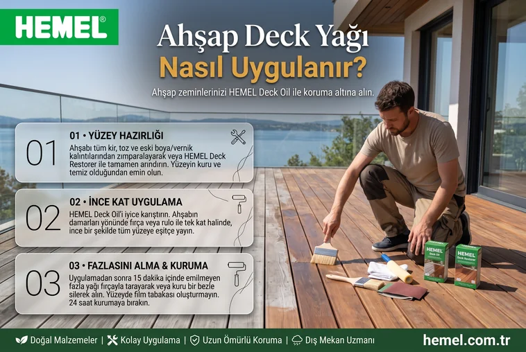 Deck Yağı Nasıl Uygulanır?