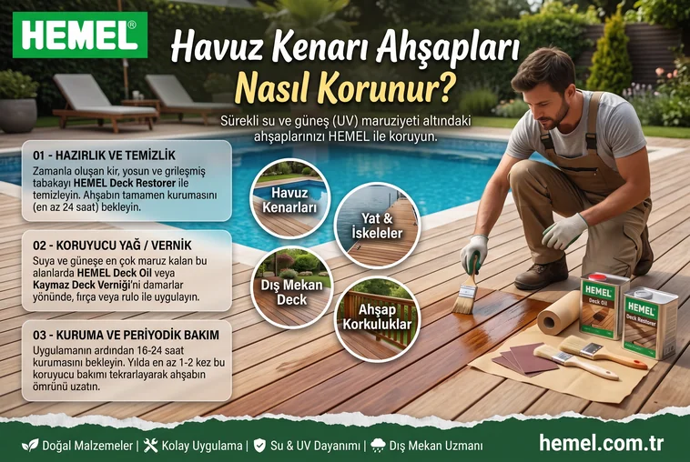 Havuz Kenarı Ahşapları Nasıl Korunur?
