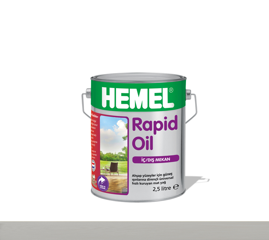 Hemel Rapid Oil - White - Hızlı Kuruyan Yağ