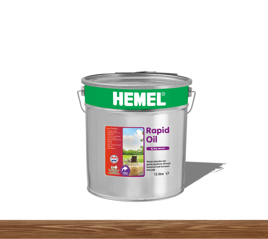 Hemel Rapid Oil - Walnut - Hızlı Kuruyan Yağ