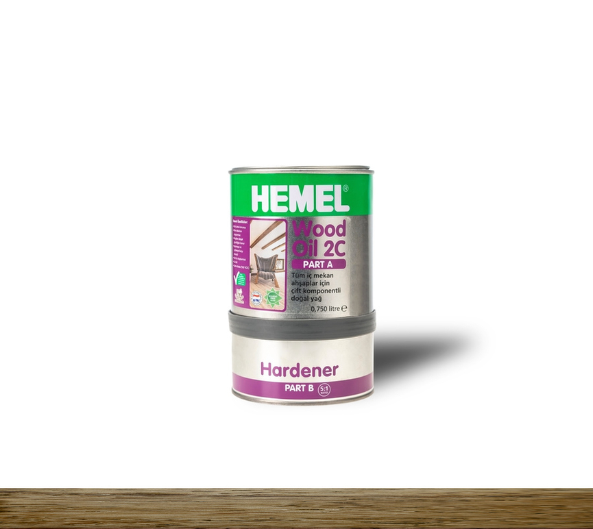 Hemel Wood Oil 2C Oak - Ahşap Yağ