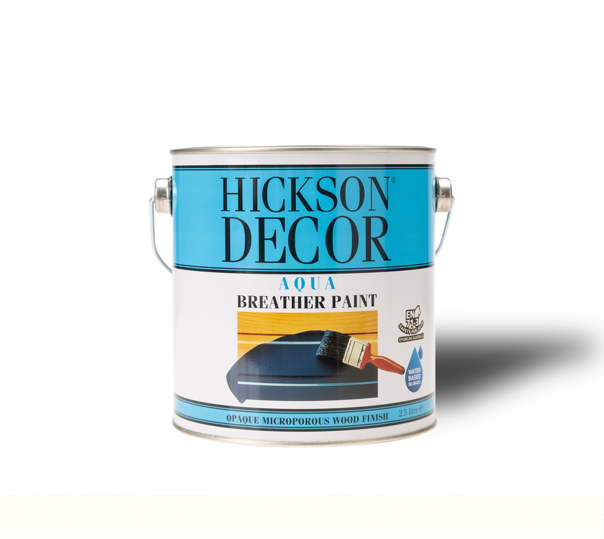Hickson Decor Aqua Breather Paint Polar White Semi Gloss