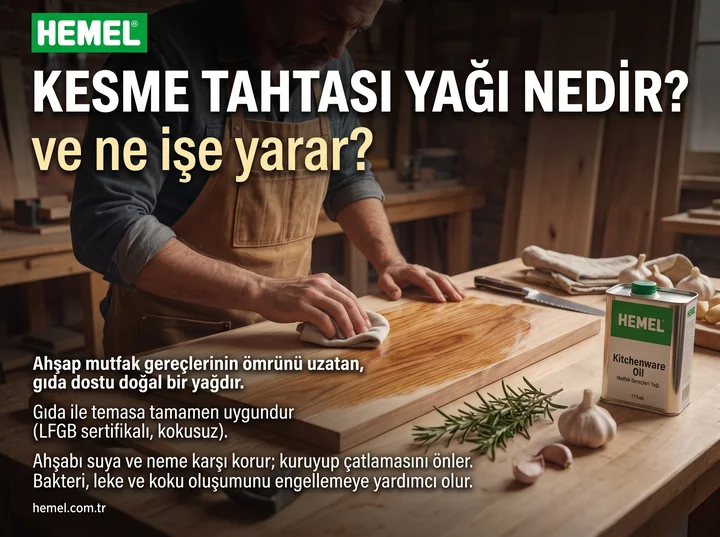 Kesme Tahtası Yağı Nedir?