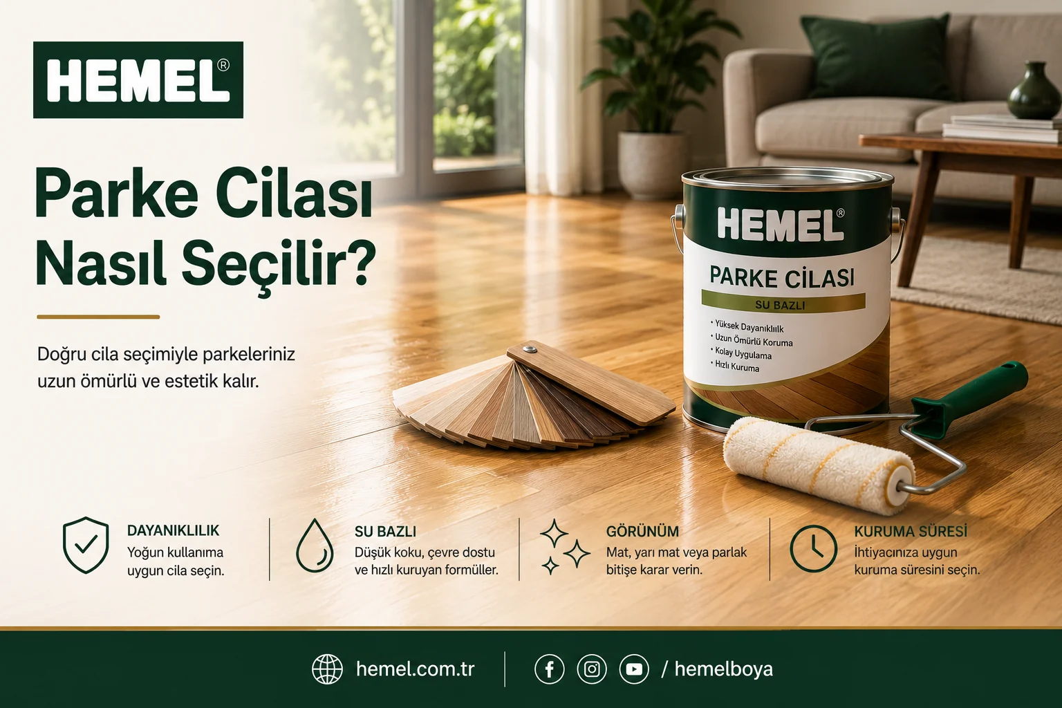 Parke Cilası Nasıl Seçilir?