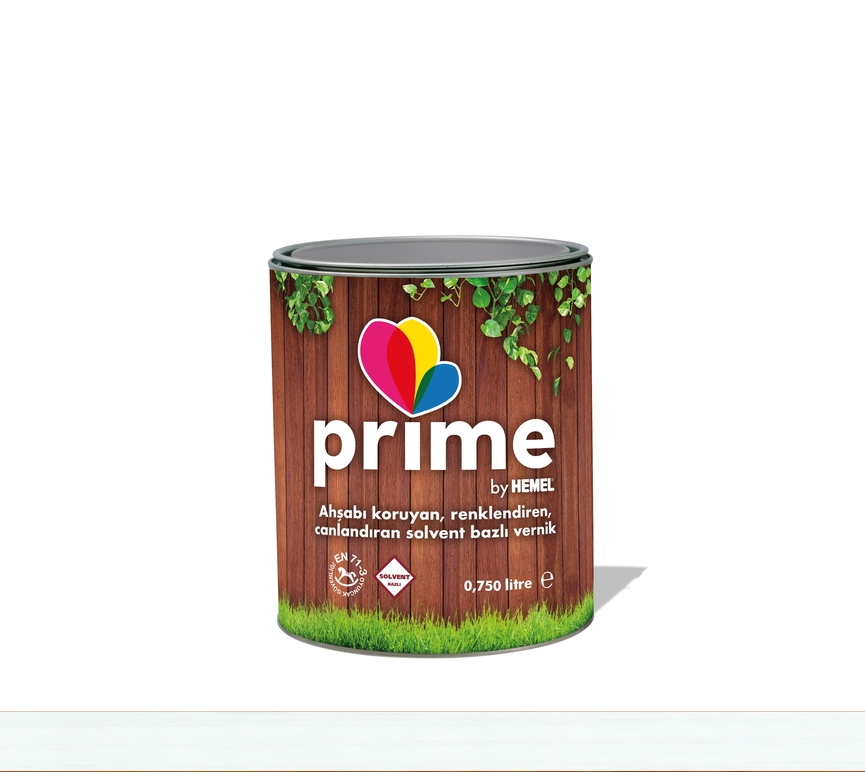 Prime Solvent Wood Paint - White