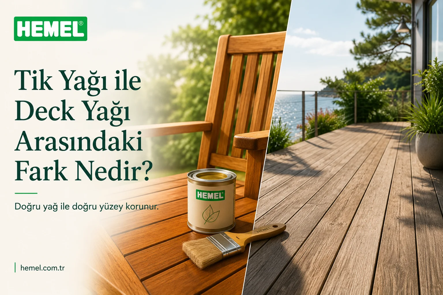 Tik Yağı ile Deck Yağı Arasındaki Fark Nedir?